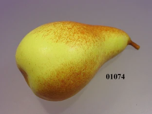 Birne gelb/rot groß