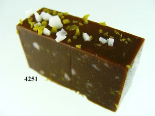 Praline hell Schnitt (VPE=3 Stück)