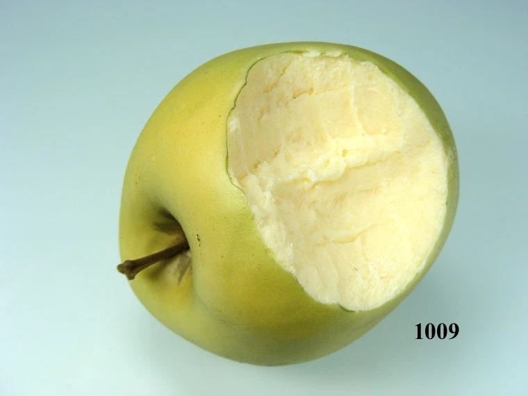 Produkt - grüner Apfel angebissen