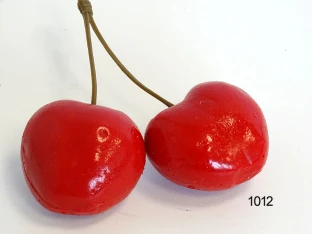 Herzkirschen-Paar rot