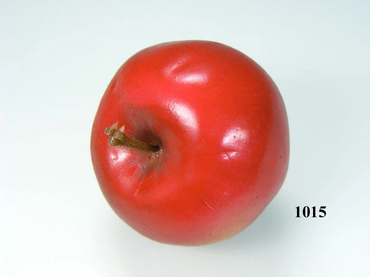 Produkt - Weihnachtsapfel hellrot Lebensmittelattrappe