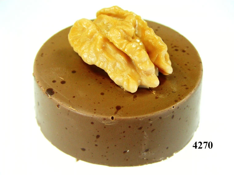 Produkt - Schoko-Taler hell Walnuss (VPE=3 Stück)