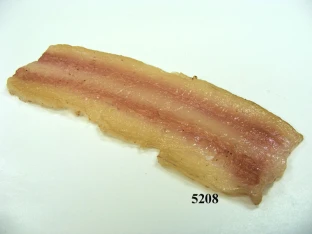 Speckscheibe gebraten