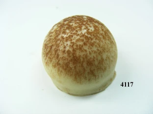 Praline weiß m. Kakaopulver (VPE=3 Stück)