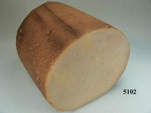 Schinken gekocht angeschnitten Lebensmittelattrappe