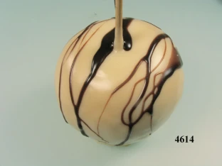 Schokoapfel Milchschokolade mit Verzierung