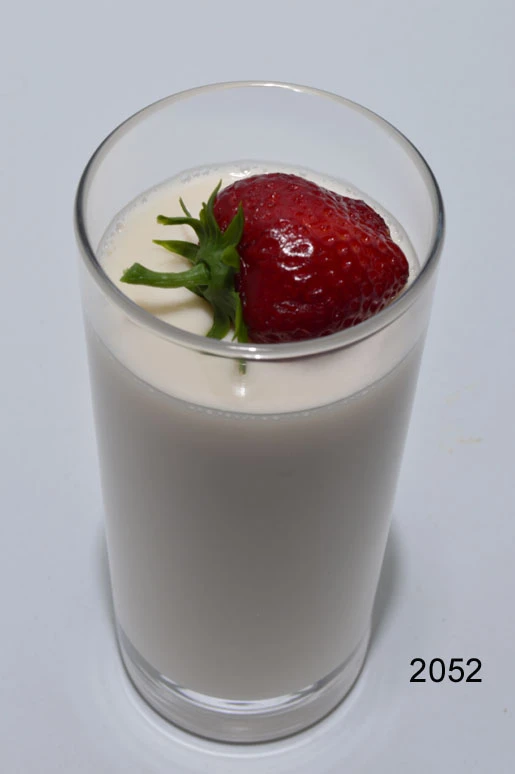 Produkt - Erdbeer-Milch-Shake (echtes Glas)