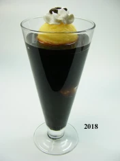 Eis-Kaffee (echtes Glas)