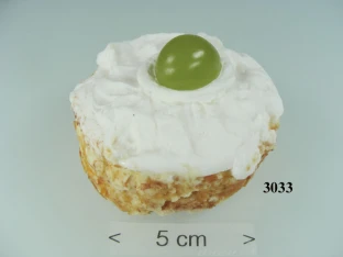 Weincrem-Dessert Food Model