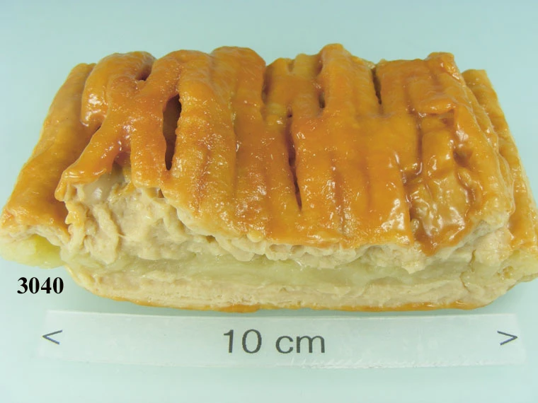 Produkt - Apfelstrudel Lebensmittelattrappe aus Plastik