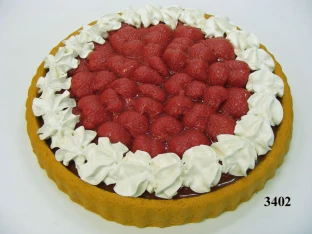 Erdbeerkuchen m. Sahne