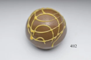 Praline hell verziert (VPE=3 Stück)