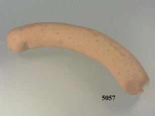 Bratwurst roh groß Lebensmittelattrappe