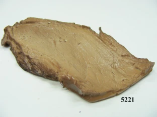 Schweinebraten-Scheibe Lebensmittelattrappe