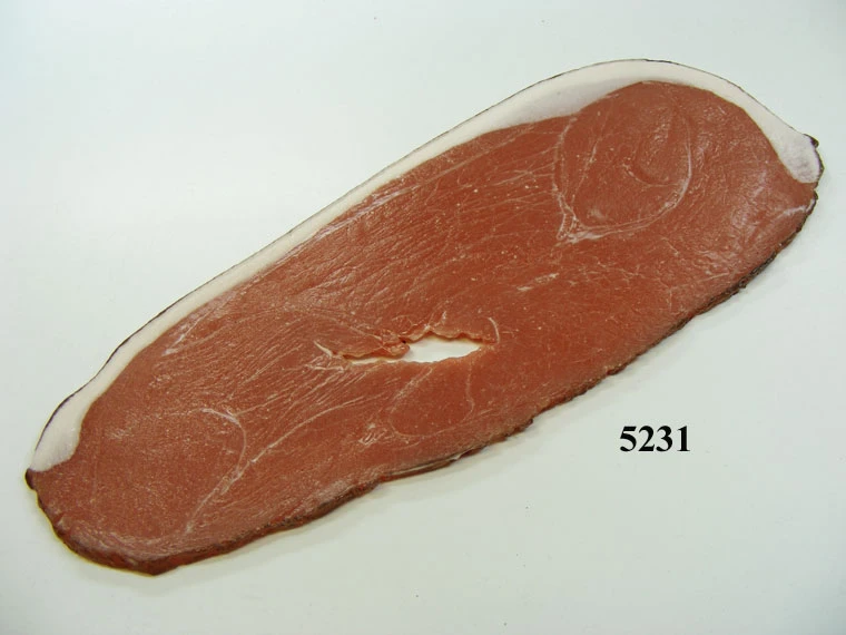 Produkt - Lebensmittelattrappe Knochenschinken-Scheibe