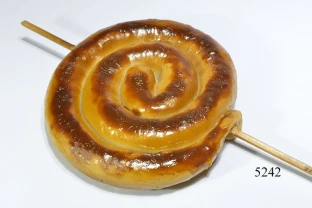 Wurst-Schnecke gebraten Lebensmittelattrappe