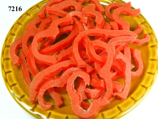 Paprikastreifen rot