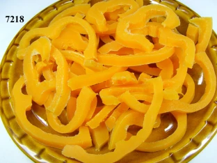 Paprikastreifen gelb