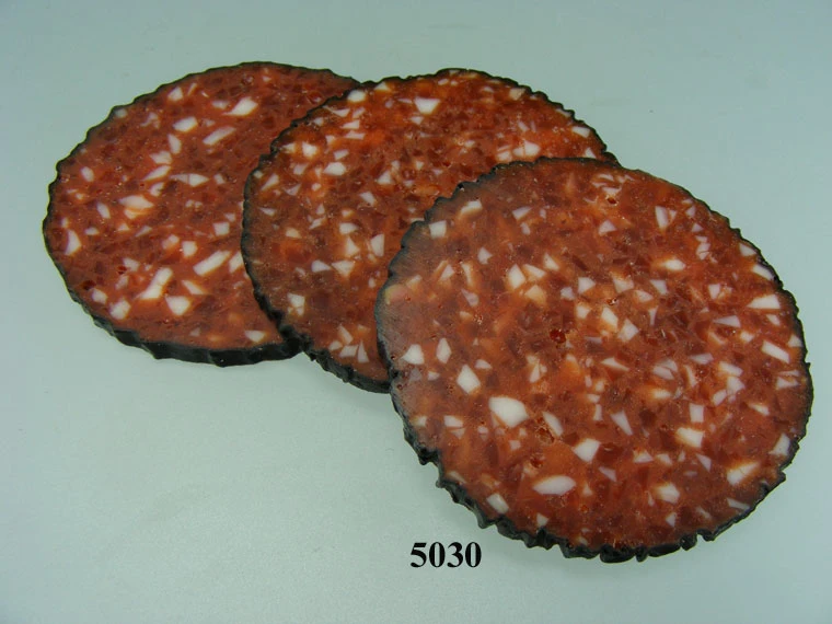 Produkt - Lebensmittelattrappen Paprika-Salami-Scheiben (3 Stück)