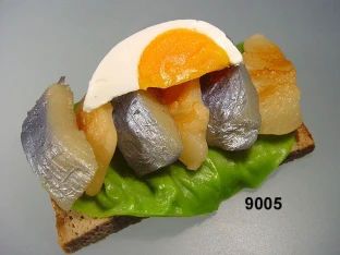 Matjes-Brot