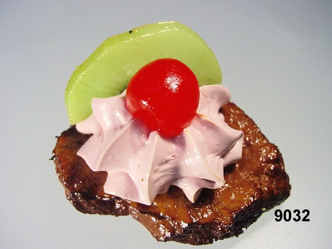 Produkt - Medaillon glas. m. Kiwi
