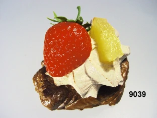 Filet mit Erdbeere
