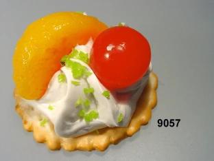 Kräcker mit Mandarine