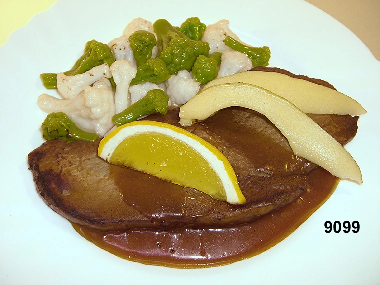 Produkt - Schnitzel natur mit Blumenkohl (zusammenhängende Einheit)