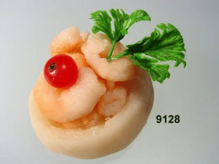 Artischocken mit Shrimps