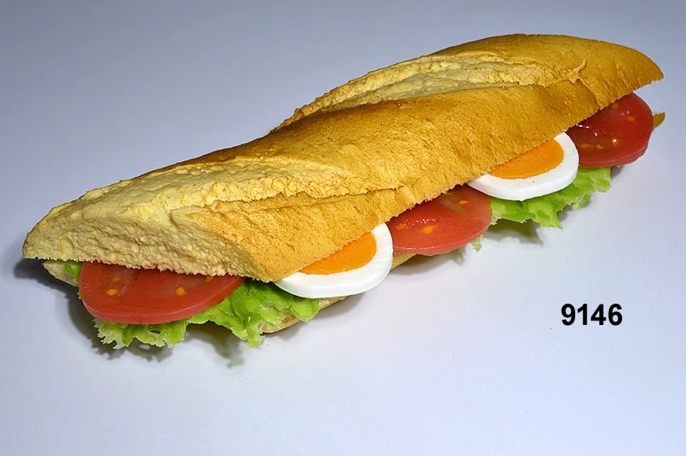 Produkt - Baguette klein mit Tomate/Ei