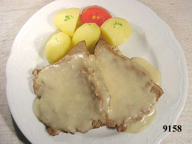 Produkt - Ochsenfleisch m. Meerrettichsauce (zusammenhängende Einheit)