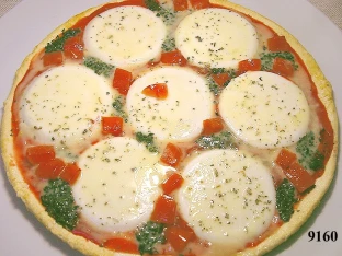 Pizza m. Mozzarella