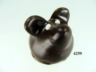 Praline dunkel verziert (VPE=3 Stück)